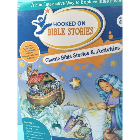 New Hooked on Phonics BIBLE STORIES Premium Edition And Activities age 4-6 - Picture 8 of 8